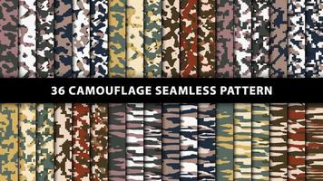 Military and army camouflage seamless pattern vector