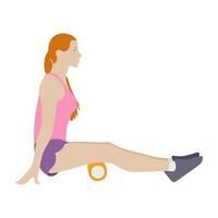 Ball Exercise Concepts vector
