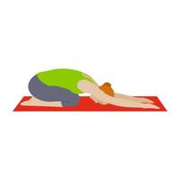 Plank Exercise Concepts vector