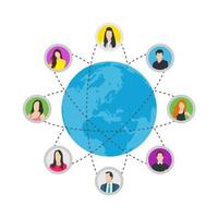 Global Network Concepts vector