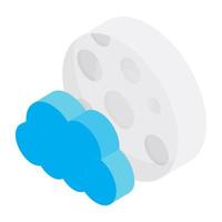 Cloudy Weather Concepts vector