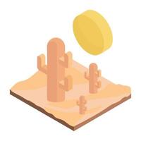 Desert Heat Concepts vector