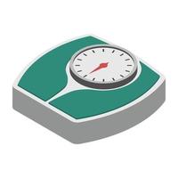 Weight Scale Concepts vector