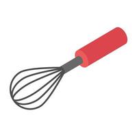 Trendy Whisk Concepts vector