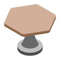 Trendy Table Concepts vector