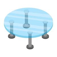 Trendy Table Concepts vector