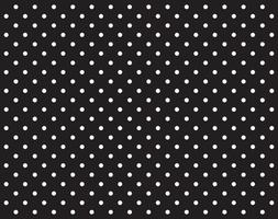 black and white polka dot pattern background vector