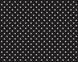 black and white polka dot pattern background vector