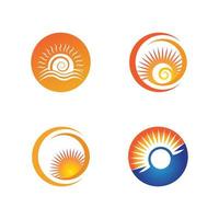 Sun Vector illustration Icon