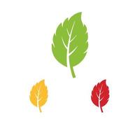 nature green leaf element vector icon. green leaves vector symbol design