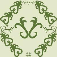 illustration green vector for background