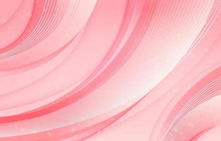 Pink Wave Line Glow Gradient Background vector