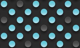 Seamless Cyan Dotts Pattern Background vector