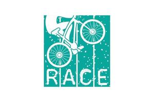 Cycle Ride T-shirt design vector