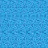 Seamless Pattern Background of Fish Shape vector