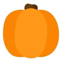 Halloween Jack-o-lantern field orange pumpkin. vector