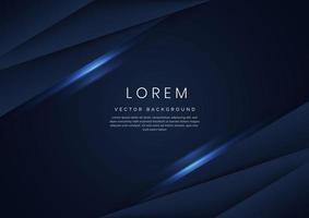 Abstract blue geometric diagonal overlay layer background. vector