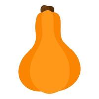 Halloween Jack-o-lantern guitar orange pumpkin. vector