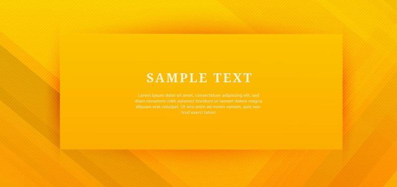 Abstract orange gradient geometric diagonal background. Frame for copy space for text.