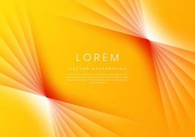 Abstract yellow and orange gradient diagonal background. vector