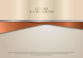 Abstract template luxury background 3D golden stripes line layer vector