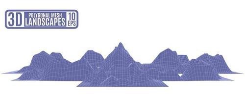 excellent texture for advertising purple mountains vector