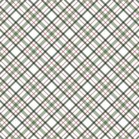 Plaid pattern background in Christmas colours vector