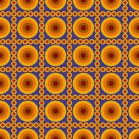 beautiful seamless round color gradation pattern by vector