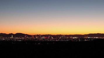 las vegas, el amanecer del strip video