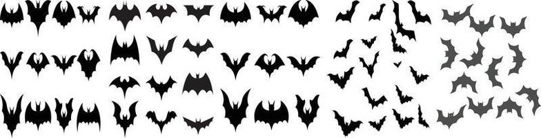 diseño de ilustración de plantilla de logotipo de icono de vector de murciélago, murciélago de halloween