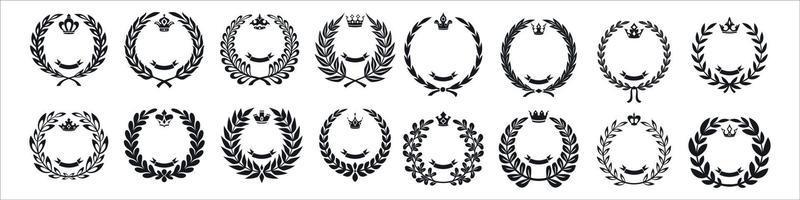 Laurel Wreaths Vector