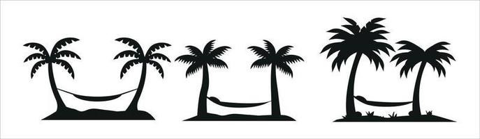 Palm trees vector