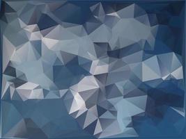 Fondo de camuflaje militar de vector abstracto hecho de formas geométricas de triángulos estilo poligonal.