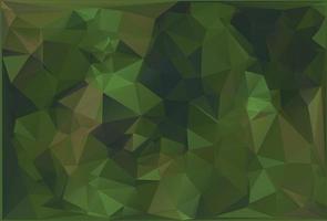 Fondo de camuflaje militar de vector abstracto hecho de formas geométricas de triángulos estilo poligonal.