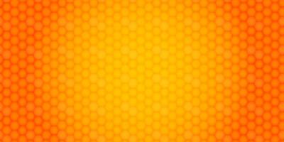 Fondo de panal brillante y elegante. Fondo naranja geométrico abstracto para diseños, trabajos de portada, etc. vector