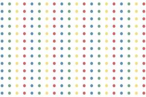 colorful soft rainbow dots seamless pattern retro stylish vintage white background vector