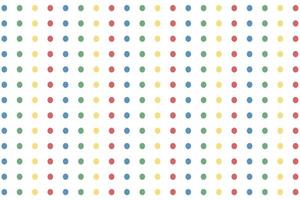 colorful soft rainbow dots seamless pattern retro stylish vintage white background vector