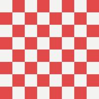 Abstract background red and white Chessboard Pattern Optical illusion Texture. for your design vector