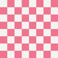 Abstract background pink and white Chessboard Pattern Optical illusion Texture. for your design vector