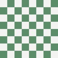 Fondo abstracto verde y blanco patrón de tablero de ajedrez textura de ilusión óptica. para tu diseño vector
