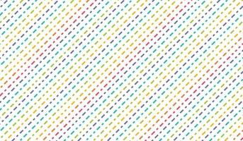 patrón transparente oblicuo con líneas de color y contorno vector
