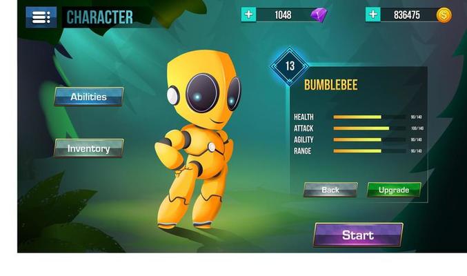 Stylize Game UI elements menu popups