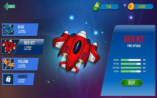 Space shooter game ui menu popups  sci fi theme vector