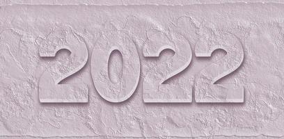 Wall texture 2022 happy new year photo