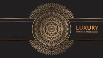 Mandala design mandala vector round luxury design golden brush text.