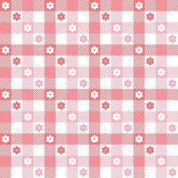 Classic seamless checker pattern design for decorating, wrapping paper, wallpaper, fabric, backdrop and etc. vector