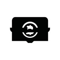 laptop bitcoin glyph icon vector