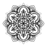 christmas snowflake ornament vector