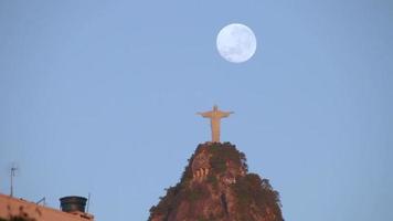christus der erlöser in rio de janeiro, brasilien. video