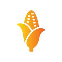 corn gradient icon vector